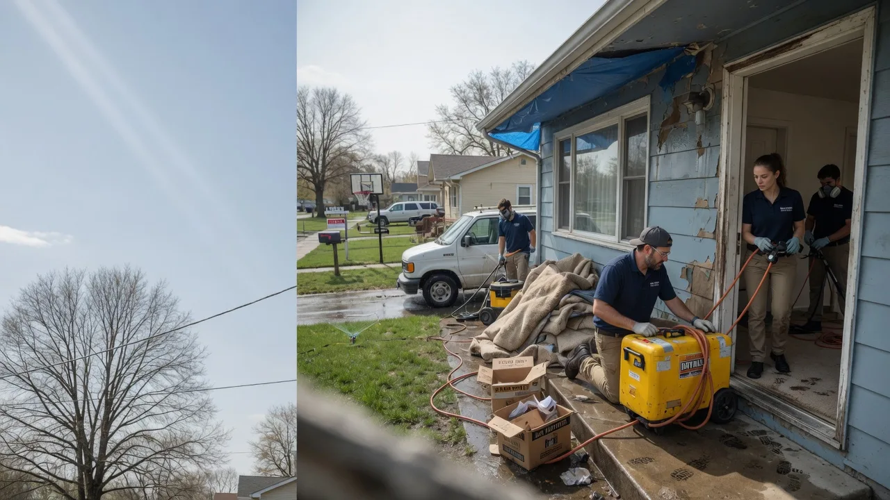 Basement Flood Cleanup in Dickinson, TX near me
